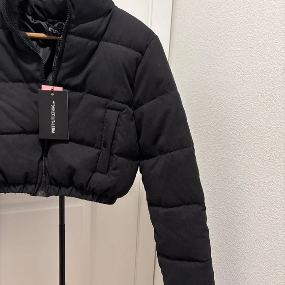 Pretty little thing crop puffer jacket - Picture 2 of 4